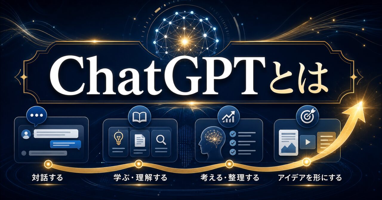 【2026年最新】ChatGPTとは？機能の変化とChatGPT default化の全貌を徹底解説のアイキャッチ