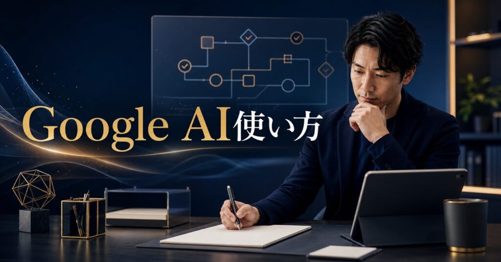 Google AIの使い方を完全マスター！2026年最新Google AI活用術15選のアイキャッチ