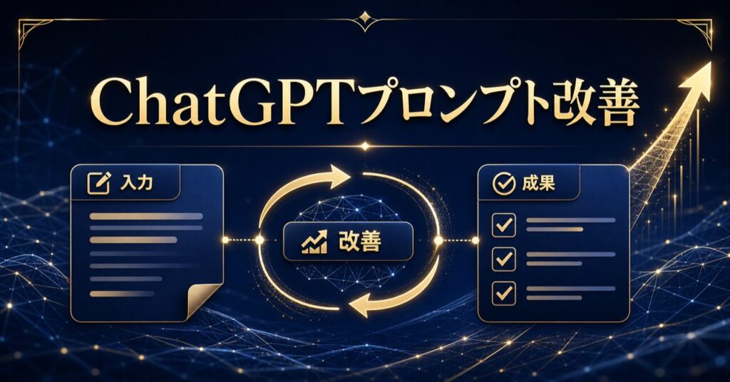 【2026年最新】ChatGPTプロンプト上達の全方法｜初心者でも月10万稼ぐAI活用術のアイキャッチ