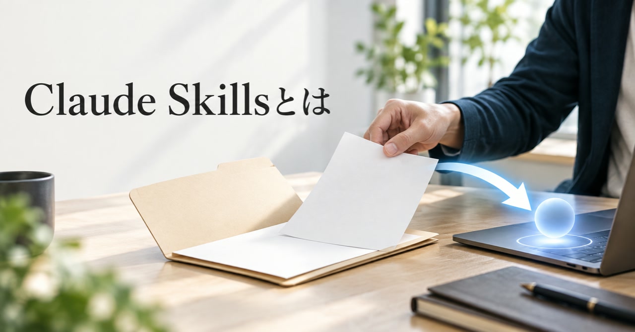 Claude Skillsとは｜業務で使う設定方法と作り方を解説